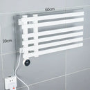 GobekUsa Electric Towel Warmer Rack Thermostatic Digital Display Stainless Steel Holder