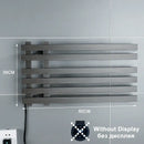 GobekUsa Electric Towel Warmer Rack Thermostatic Digital Display Stainless Steel Holder