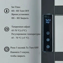 GobekUsa Electric Towel Warmer with Smart Digital Display