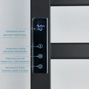 GobekUsa Electric Towel Warmer Rack Digital Display Temperature Time Control Towel Rail