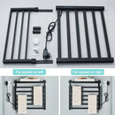 GobekUsa Electric Towel Warmer Rack Digital Display Temperature Time Control Towel Rail