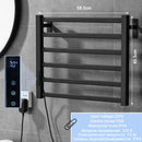 GobekUsa Electric Towel Warmer Rack Digital Display Temperature Time Control Towel Rail