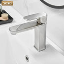 GobekUsa Black Finish Brass Basin Faucet Hot Cold Water Mixer Tap Single Handle