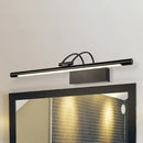GobekUsa Modern Tubular LED Wall Sconce with Black Finish, 18"/21.5" W in Warm/White Light