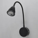GobekUsa Adjustable LED Wall Sconce - Modern Metal Shade Wall Lamp in Black Finish (with/without Switch), Warm/White Lighting