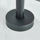 GobekUsa Modern Black Floor Mounted Tub Faucet