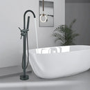 GobekUsa Modern Black Floor Mounted Tub Faucet