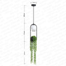 GobekUsa Black Flower Pot Pendant Lights for Home Decor, Dining, Bar & Restaurant Lighting