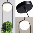 GobekUsa Black Flower Pot Pendant Lights for Home Decor, Dining, Bar & Restaurant Lighting