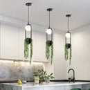 GobekUsa Black Flower Pot Pendant Lights for Home Decor, Dining, Bar & Restaurant Lighting