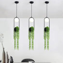 GobekUsa Black Flower Pot Pendant Lights for Home Decor, Dining, Bar & Restaurant Lighting