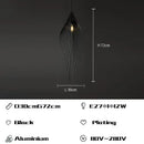 GobekUsa Designer Flying Wing Shape LED Chandeliers | Modern Living Room Pendant Lamps