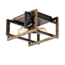 GobekUsa Black Modern LED Ceiling Chandelier for Living Room Bedroom Study Home
