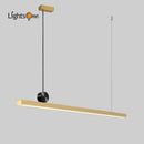 GobekUsa Geometric Copper Pendant Lamps: Modern Minimalist Luxury Designer Lighting