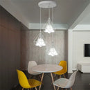 GobekUsa Diamond Pendant Lights Trio for Modern Dining Room and Kitchen
