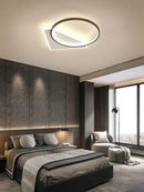 GobekUsa Geometric LED Ceiling Lamp | Modern Nordic Bedroom Study Light
