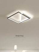 GobekUsa Geometric LED Ceiling Lamp | Modern Nordic Bedroom Study Light