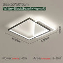 GobekUsa Geometric LED Ceiling Lamp | Modern Nordic Bedroom Study Light