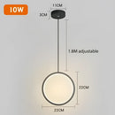 GobekUsa Geometric LED Pendant Lights for Living Room Bedroom Kitchen, Modern Hanging Lamps for Decor