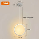 GobekUsa Geometric LED Pendant Lights for Living Room Bedroom Kitchen, Modern Hanging Lamps for Decor