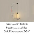 GobekUsa Geometric LED Pendant Lights for Living Room Bedroom Kitchen, Modern Hanging Lamps for Decor