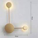GobekUsa LED Wall Lamp Modern Minimalist Bedroom Living Room Lighting