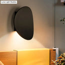 GobekUsa Modern Black Geometric LED Wall Lighting Fixture in Warm/White Light