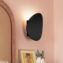 GobekUsa Modern Black Geometric LED Wall Lighting Fixture in Warm/White Light