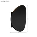 GobekUsa Modern Black Geometric LED Wall Lighting Fixture in Warm/White Light