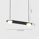 GobekUsa Glass Ball Geometric Chandelier: Modern Nordic Kitchen Office Hanging Lamp