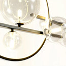 GobekUsa Glass Ball LED Chandelier for Home Decor and Interior Lighting