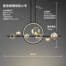 GobekUsa Glass Ball LED Chandelier for Home Decor and Interior Lighting