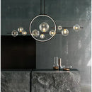 GobekUsa Glass Ball LED Chandelier for Home Decor and Interior Lighting