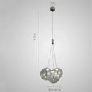 GobekUsa Glass Ball LED Pendant Lamps: Stylish Lighting for Kitchen, Bedroom, Living & Dining Room