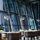 GobekUsa Glass Ball LED Pendant Lamps: Stylish Lighting for Kitchen, Bedroom, Living & Dining Room