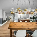 GobekUsa Glass Ball LED Pendant Lamps: Stylish Lighting for Kitchen, Bedroom, Living & Dining Room