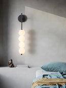GobekUsa Glass Ball LED Wall Sconce for Modern Living and Dining Room Decor
