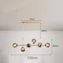 GobekUsa Glass Ball Pendant Lamps for Home Decor and Lighting Fixtures