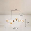 GobekUsa Glass Ball Pendant Lamps for Home Decor and Lighting Fixtures
