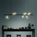 GobekUsa Glass Ball Pendant Light: Nordic LED Hanging Lamp for Dining Room, Bedroom, Cafe