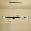 GobekUsa Glass Ball LED Pendant Light Modern Chandelier for Living Room Decor