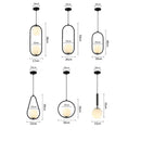 GobekUsa Glass Ball Pendant Lights | Modern Nordic LED Hanging Lamp for Dining and Bar