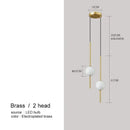 GobekUsa Glass Ball Pendant Lights for Dining Room Bedroom Decor Lighting