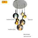 GobekUsa Glass Ball Pendant Lights: Italian Designer Hanging Lamp for Dining Room, Kitchen Island