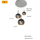 GobekUsa Glass Ball Pendant Lights: Italian Designer Hanging Lamp for Dining Room, Kitchen Island