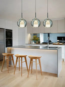 GobekUsa Glass Ball Pendant Lights: Italian Designer Hanging Lamp for Dining Room, Kitchen Island