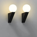 GobekUsa Glass Ball Modern G9 LED Wall Sconce, 9W Indoor Wall Lamp for Bedroom Living Room