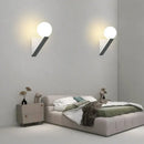 GobekUsa Glass Ball Modern G9 LED Wall Sconce, 9W Indoor Wall Lamp for Bedroom Living Room