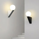 GobekUsa Glass Ball Modern G9 LED Wall Sconce, 9W Indoor Wall Lamp for Bedroom Living Room