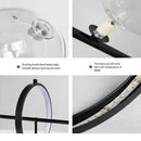 GobekUsa Glass Bubble Chandelier Light for Dining Room and Store